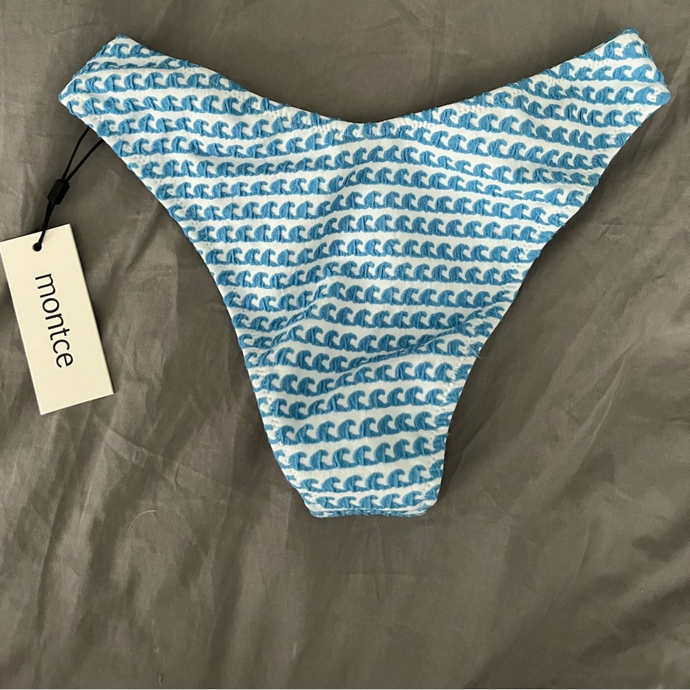 Top and Bottom Montce Wave Repeat bikini *SET* - Elany Top and Lulu Bottom - XS - Picture 8 of 10